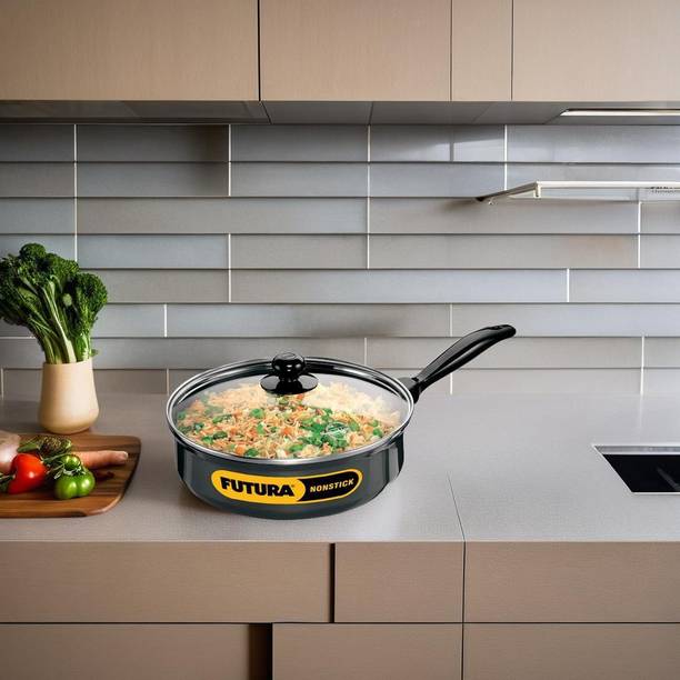 Hawkins Saute Glass (NCP325G) Curry Pan 24 cm diameter ...