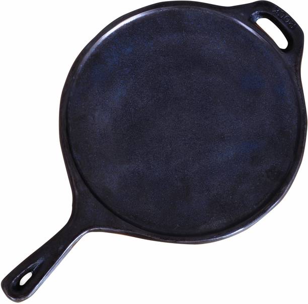 Rock Tawa Rock Tawa Dosa Tawa 10 Inch with Handel Pre-S...