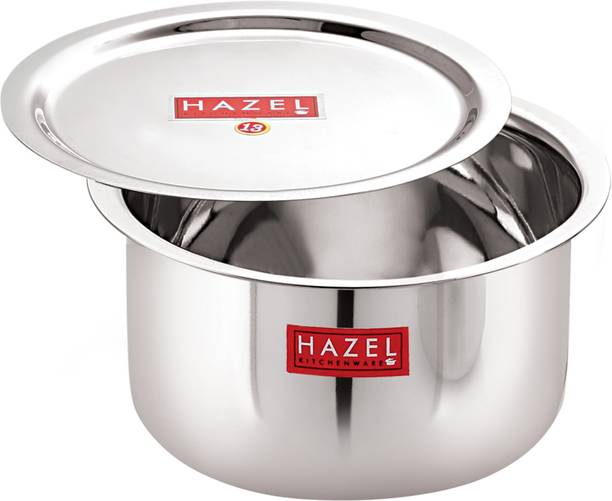 HAZEL Alfa Stainless Steel Tope Patila With Lid Premium...