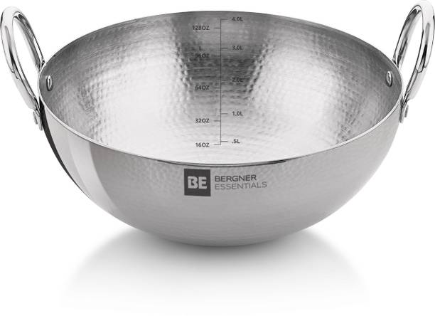 BERGNER BE Bergner Essentials Kadhai 28 cm diameter 4.2 L capacity