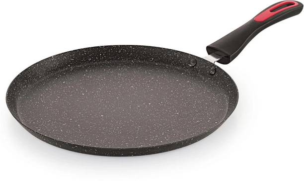 iVBOX iron-Max Carbon Steel induction Heavy-Weight Non Stick Dosa Tawa 28 cm diameter