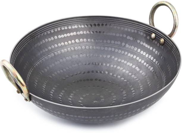 ASADIRON ASAD IRON - Classic Iron Kadhai Kadhai 37 cm diameter 3 L capacity