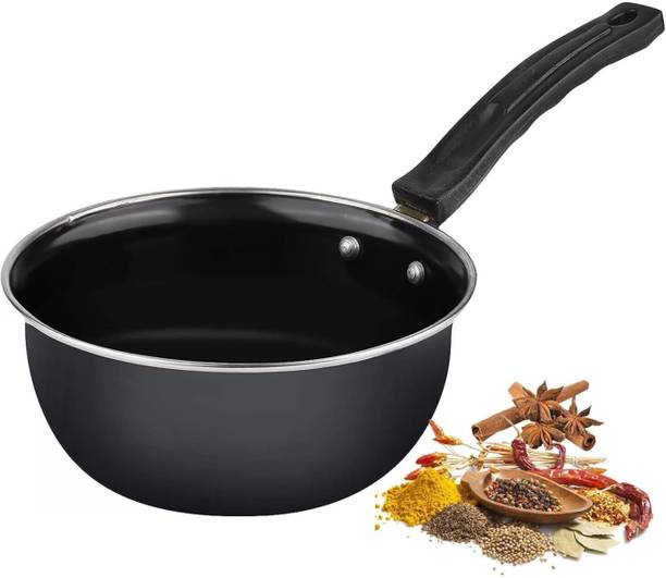 My Store Kitchen Non-Stick Utensils Tea/Coffee Sauce Pan - Induction & Gas Stove Sauce Pan 17 cm diameter 1.2 L capacity
