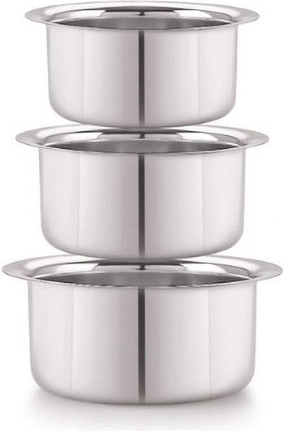 SHINI LIFESTYLE Stainless Steel Bhagona, Patila, Tope, ...