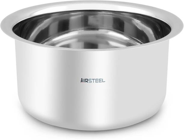 Airsteel Stainless Steel Heavy Flat Base Tope Tope 3 L ...