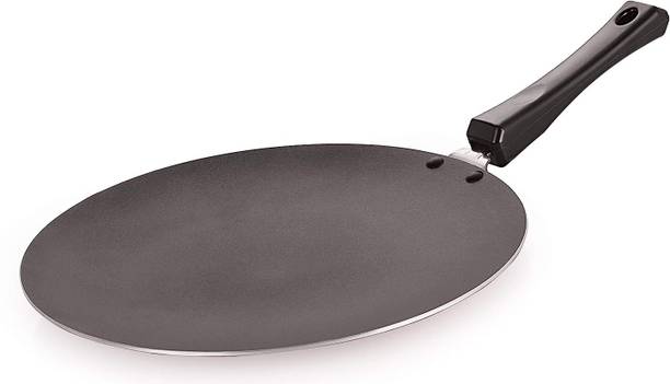 NIRLON Non Stick Aluminium Gas Stove Compatible Base Chapati Tawa 28.5cm 28.5 cm डायमीटर