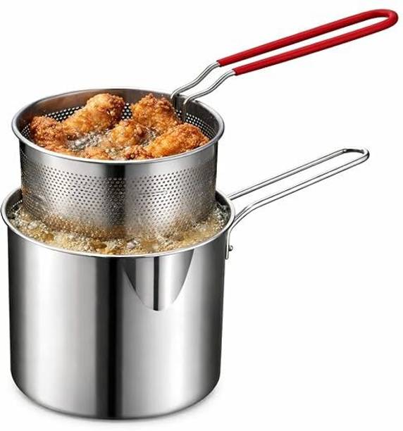 IKTRADERS 1200 ML DEEP FRYER POT Pot 12 cm diameter 1200 L capacity