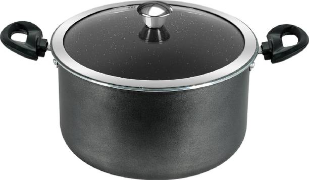 IMPEX Sauce Pan 24 cm diameter with Lid 6 L capacity