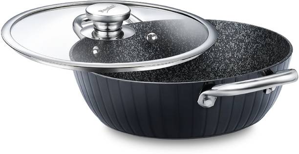 Prestige Durastone 6 Layer Kadhai 24 cm diameter with Lid 2.5 L capacity