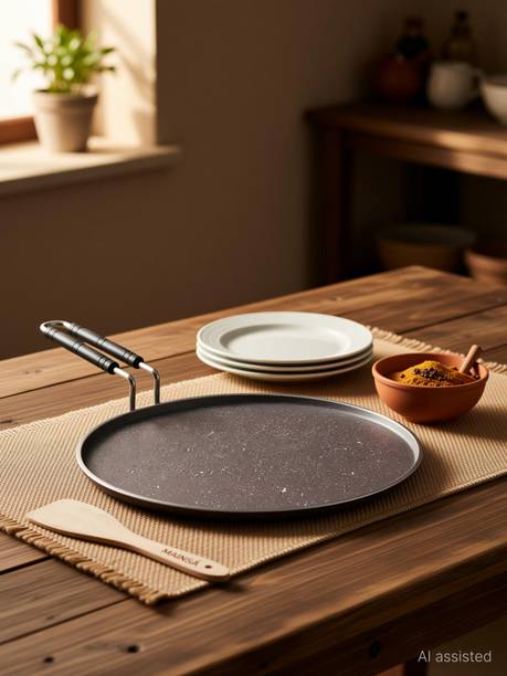 Mainsa Tawa Roti Tawa Dosa Tawa Multitawa Round Flate Tawa Tawa 30 cm diameter