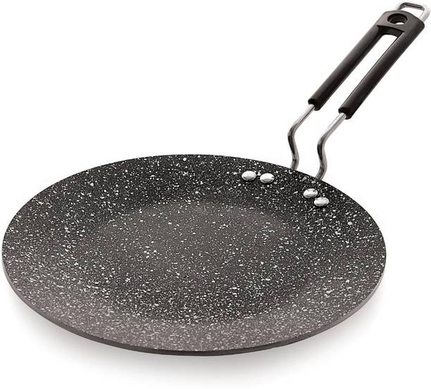 iVBOX 3mm-Thick Non Stick Concave Chapati Tawa 28 cm diameter