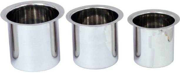 geist Stainless Steel Gunj Steel tope, 800 ml to 1.6L(S...