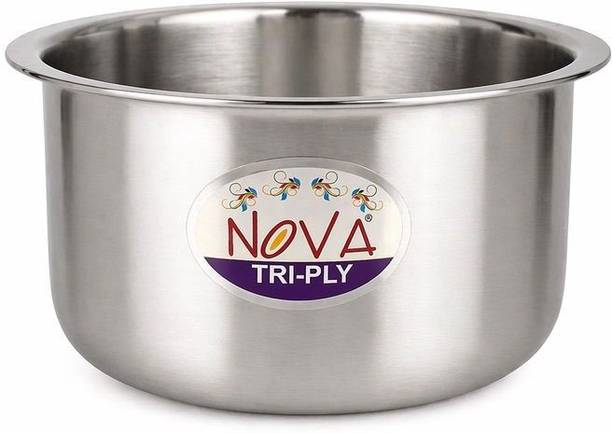 NOVA TRIPLY STAINLESS STEEL TOPE/PATILA 16CM 1500ML Top...