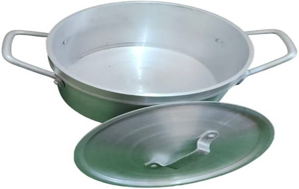 VPSK Heavy Aluminium Multipurpose Pot cookware (Water capacity :-4 Liter)DIA :- 21 CM Tope with Lid 4 L capacity 21 cm diameter
