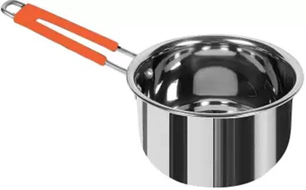 Allwin Heavy Gauge Stainless Steel Saucepan 0.5 Liter Small Size With Heat Proof Handle Sauce Pan 15 cm diameter 0.5 L capacity