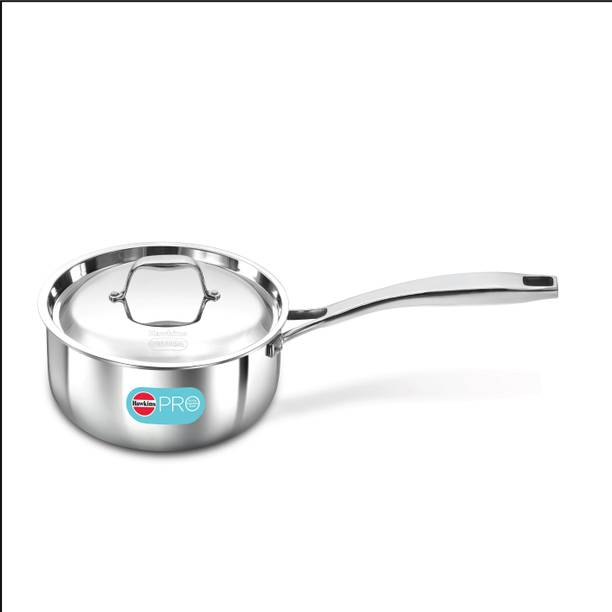 Hawkins Sauce Pan 13 cm diameter with Lid 2.5 L capacit...