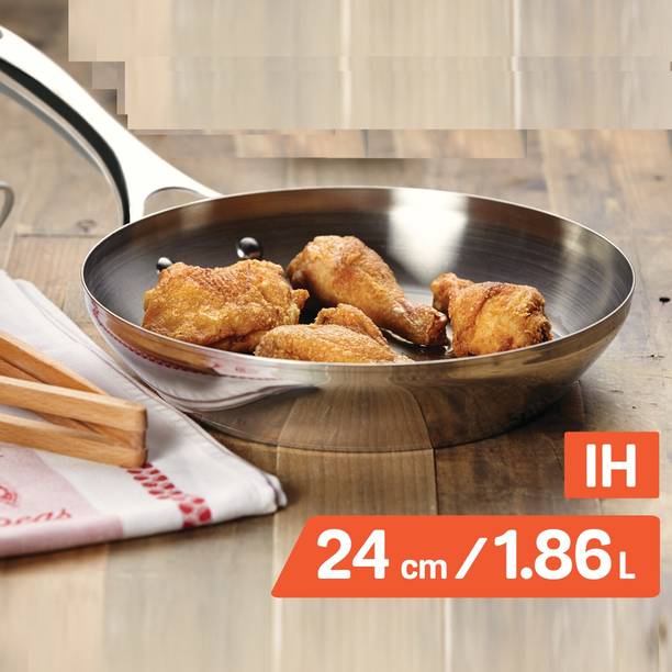Meyer Select Stainless Steel Frypan Fry Pan 24 cm diameter 1.86 L capacity