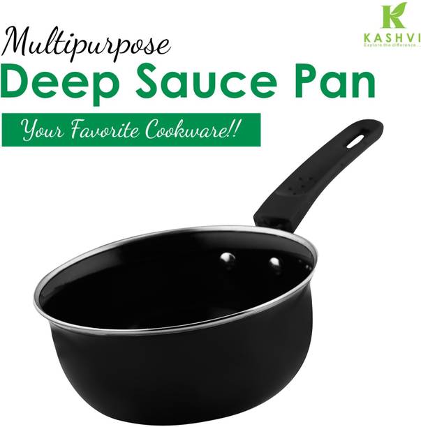 Kashvi Premium Big Sauce Pan Sauce Pan 16 cm diameter 1 L capacity