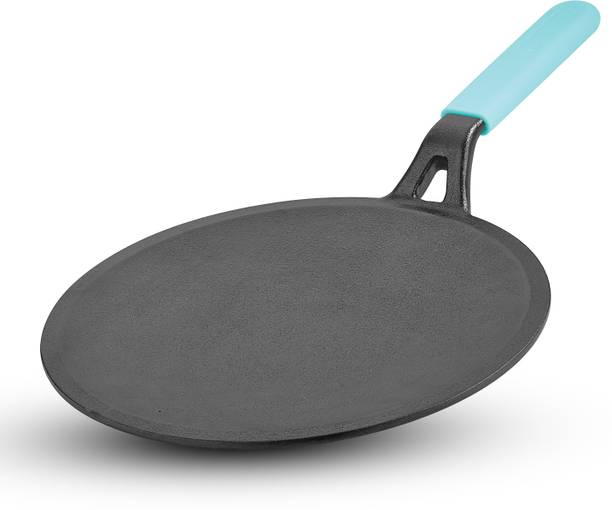 BERGNER Eco Cast Iron Pre-Seasoned Roti Tawa 26 cm diameter