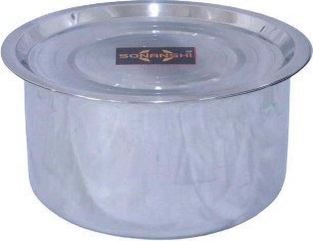 Sonanshi Round Bottom Stainless Steel Patila/Bhagona/Ta...