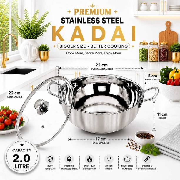 Red Robin CookKADAI22cmSTEEL76 Induction Bottom Cookware Set