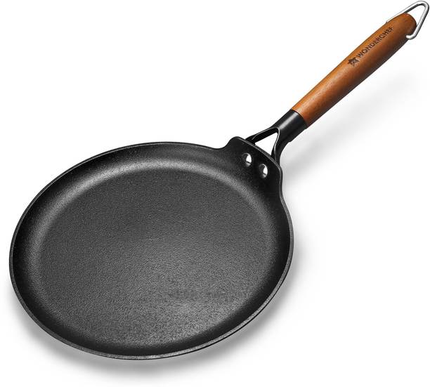 WONDERCHEF Pre-Seasoned Ferro Light Dosa Tawa 28 cm diameter