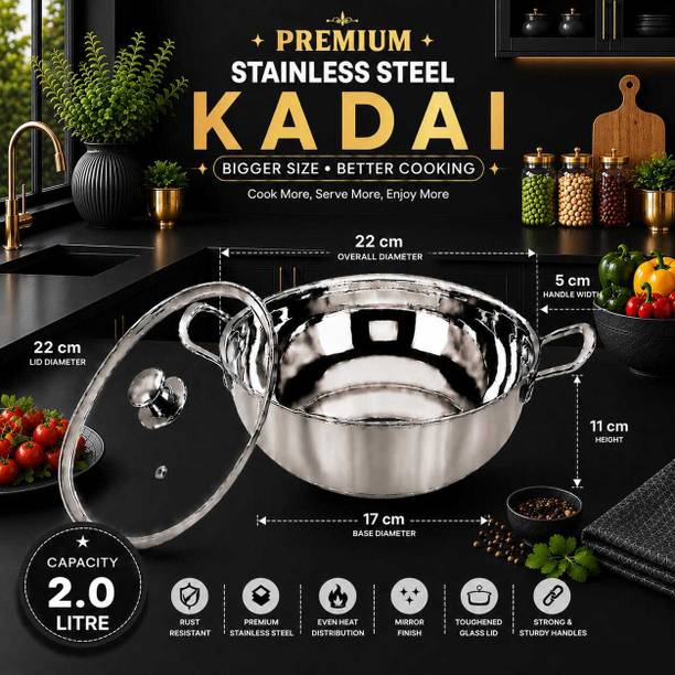 Red Robin CookKADAI22cmSTEEL78 Induction Bottom Cookware Set