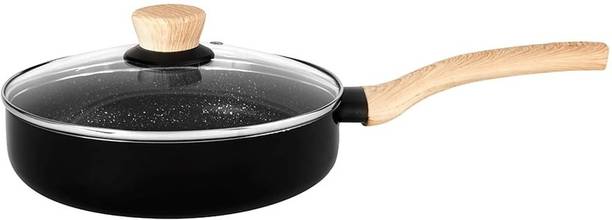 BERGNER Bellini Aura Non-Stick Induction Bottom Fry Pan 24 cm diameter with Lid 2.4 L capacity