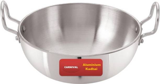 CARNIVAL एल्युमिनियम (P) कढ़ाई 2.5 LTR प्योर वर्जिन एल्युमिनियम कढ़ाही 19 cm