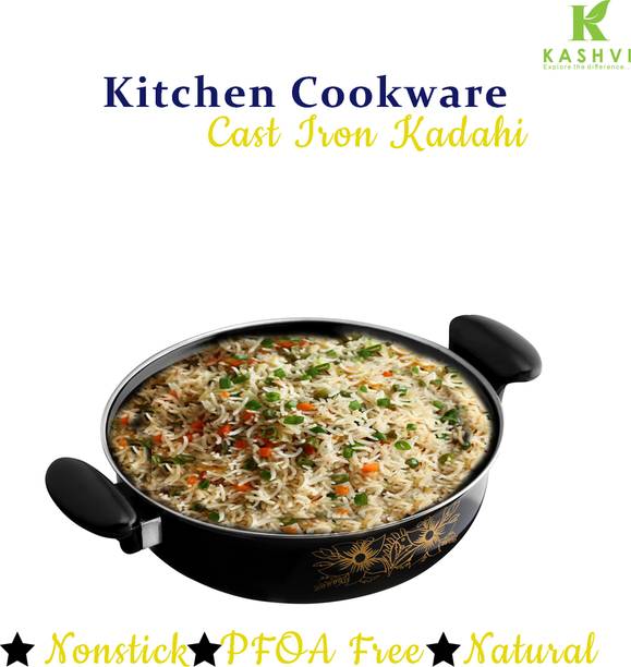 Kashvi Premium Kadhai Kadhai 26 cm diameter 3.5 L capacity
