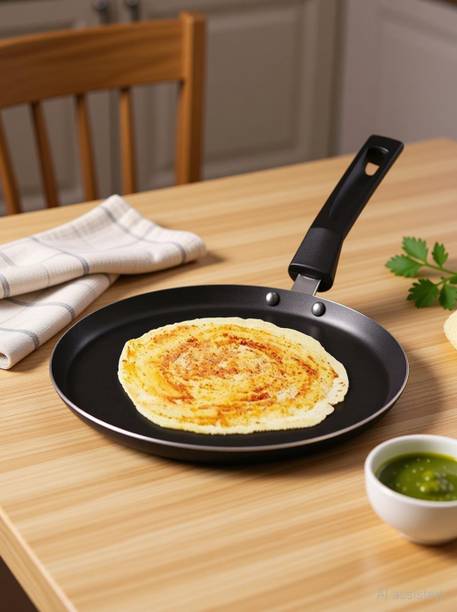 paasapahce Non Stick Dosa Tawa 27cm, Induction base Tawa 27 cm diameter