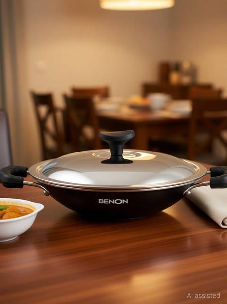 Benon Appachatty Pan 20 cm diameter with Lid 0.4 L capacity