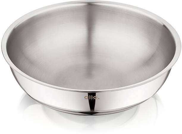 Allo CookSafe TriPly Stainless Steel Naturally Non Stick Tasla 6.8 L capacity 32 cm diameter