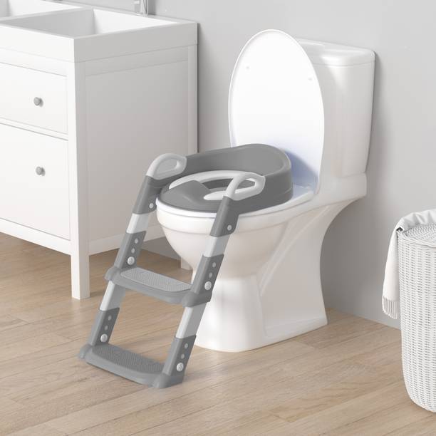 Little Olive Anti-Slip Training Toilet Seat for Kids with Ladder, Ideal for Safe Training Potty Seat