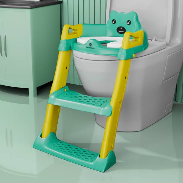 StarAndDaisy Baby Potty Training Toilet Seat, Anti-Slip Potty Training Seat With Ladder Potty Seat