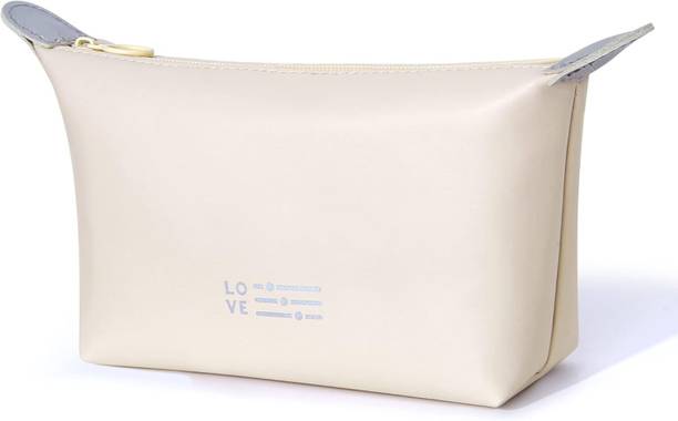 Girls Beige Cosmetic Bag