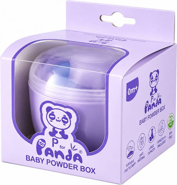 BEBZI PANDA POWDER PUFF PURPLE E-PF10