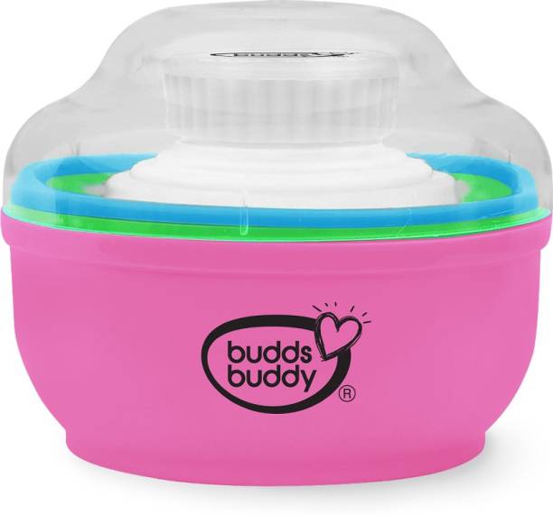 Buddsbuddy LOBO Powder Puff With Storage Case, 1pc, Pink