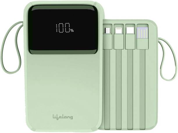 Lifelong 10000 mAh 22.5 W Slim Pocket Size Power Bank