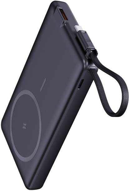 PTron 10000 mAh 22.5 W Wireless With MagSafe Compact Pocket Size Power Bank