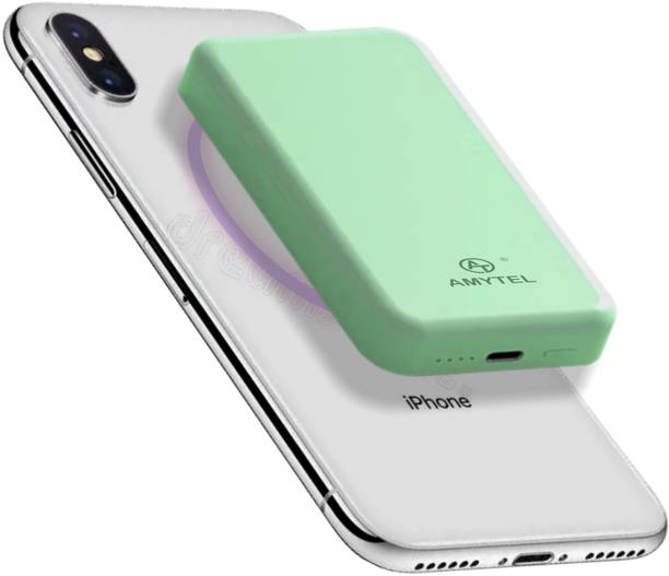 AMYTEL 10000 mAh 25 W Wireless With MagSafe Compact Pocket Size Power Bank