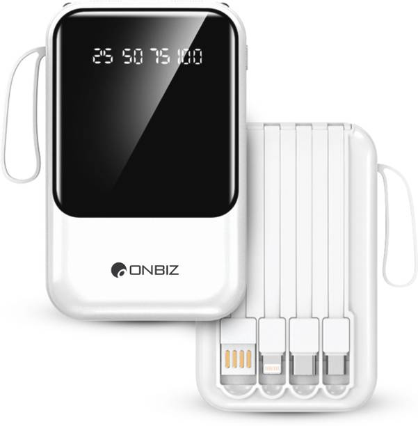 ONBIZ 10000 mAh 22 W Compact Pocket Size Power Bank