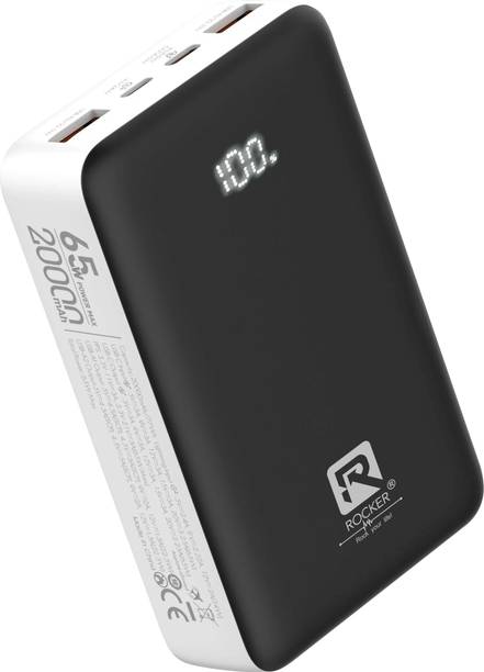 Rocker 20000 mAh Compact Pocket Size Power Bank