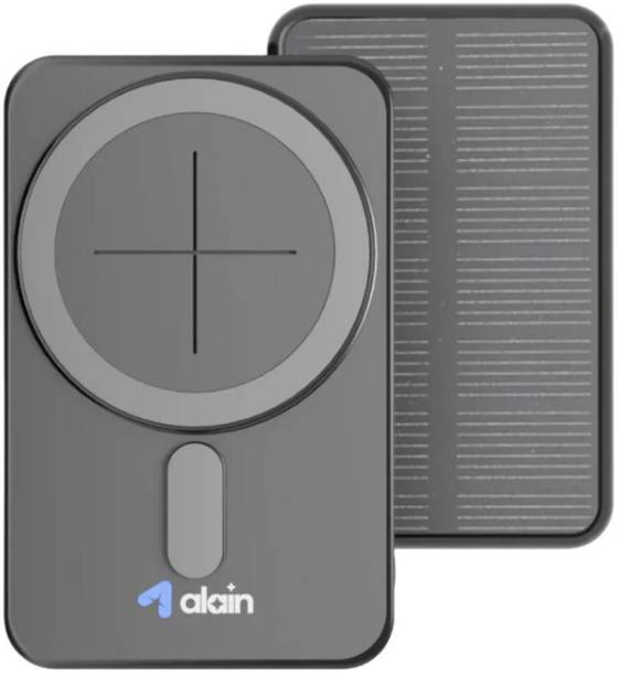 Alain 10000 mAh 25 W Wired & Wireless With MagSafe Ultra Slim Pocket Size Power Bank