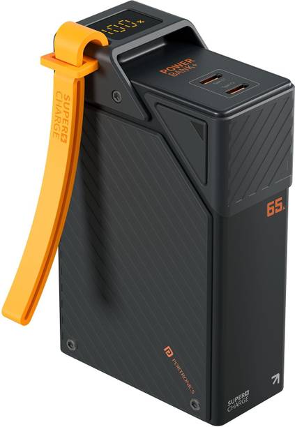 Portronics 20000 mAh 65 W Mini Pocket Size Power Bank