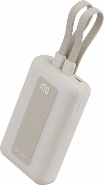 Unix 10000 mAh 35 W Slim Pocket Size Power Bank