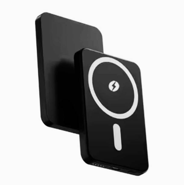 HANFOOK 6000 mAh 30 W Wired & Wireless With MagSafe Ultra Slim Pocket Size Power Bank