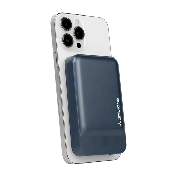 Ambrane 10000 mAh 22 W Wireless With MagSafe Ultra Compact Pocket Size Power Ban