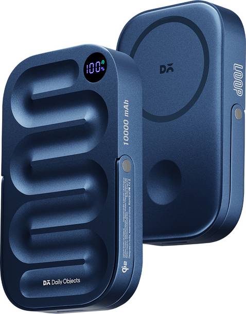 DailyObjects 10000 mAh 15 W Wired & Wireless With MagSafe Compact Pocket Size Power Bank