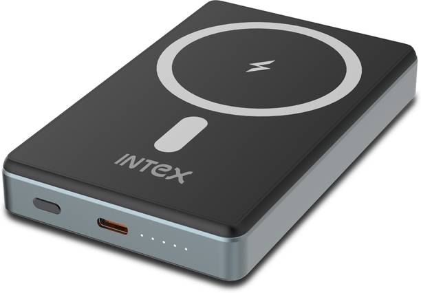 Intex 10000 mAh 15 W Wired & Wireless With MagSafe Pock...